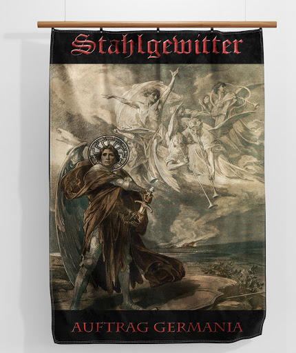 Fahne Stahlgewitter - Auftrag Germania 150x90