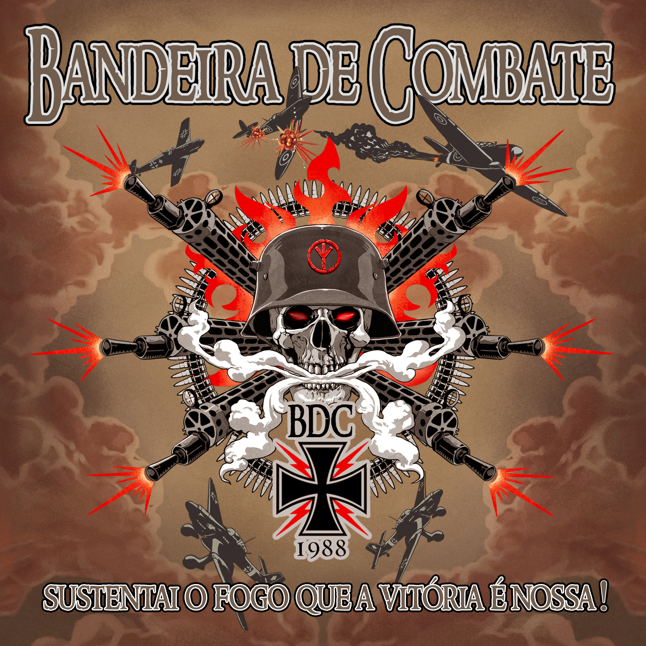 Bandeira de Combate - Sustentai O Fogo Que A Vitória é Nossa M-LP