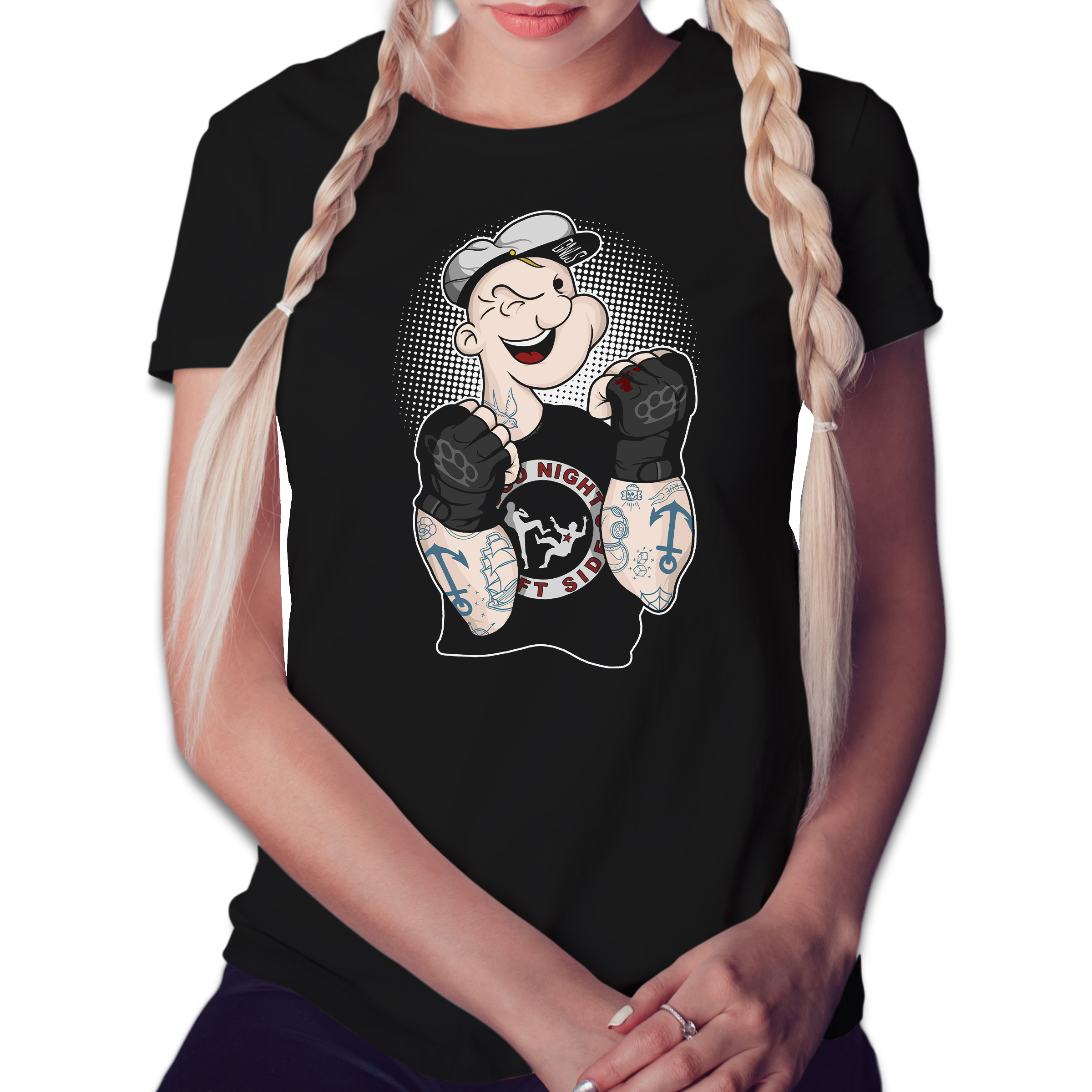 Frauen T-Shirt GNLS Schwarz