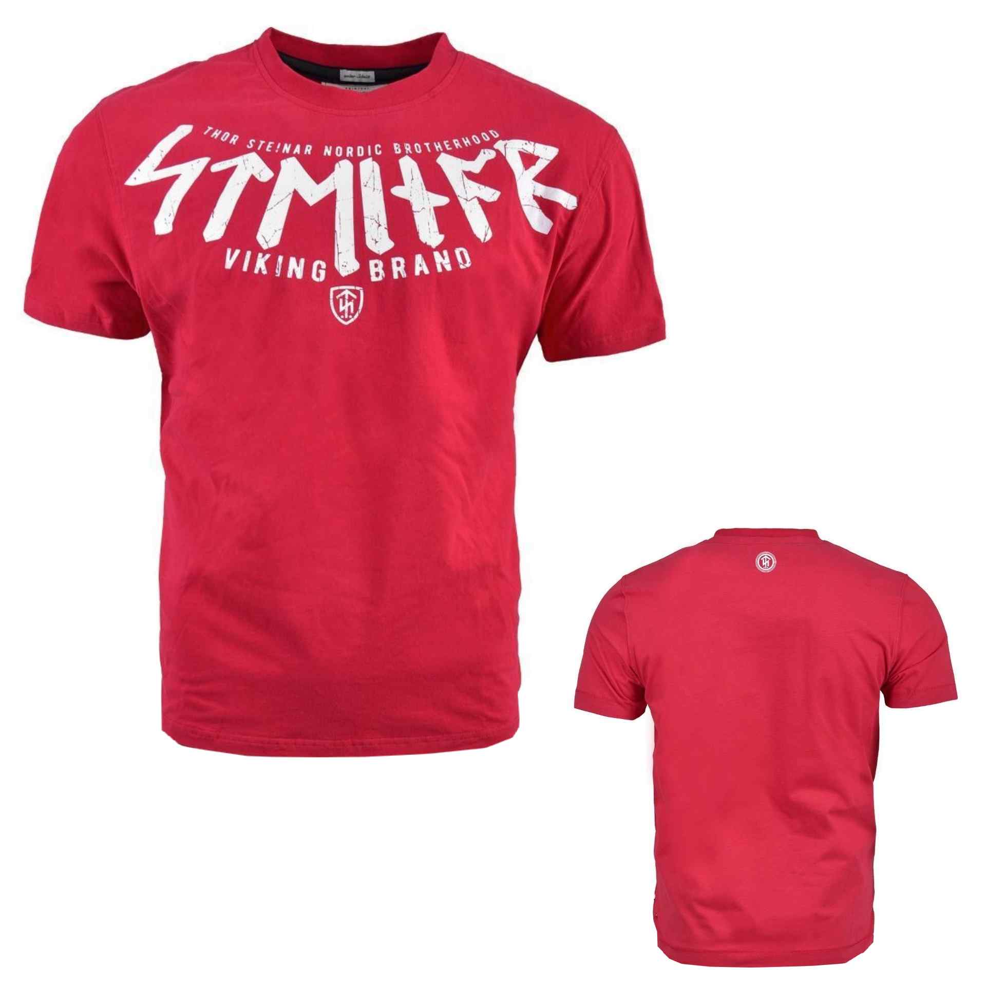Thor Steinar T-Shirt Melkoya Rot