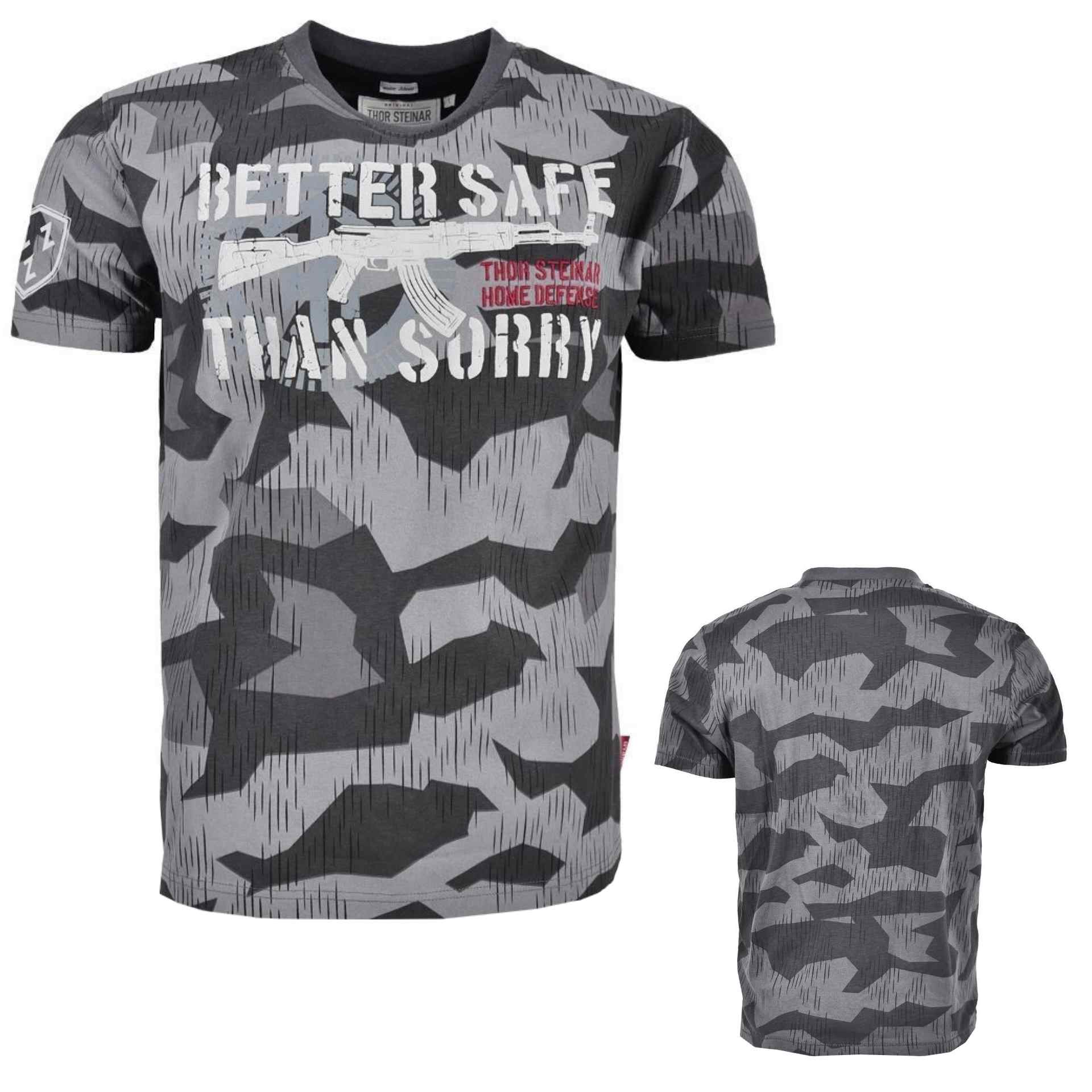 Thor Steinar Herren T-Shirt Better Safe Anthratarn