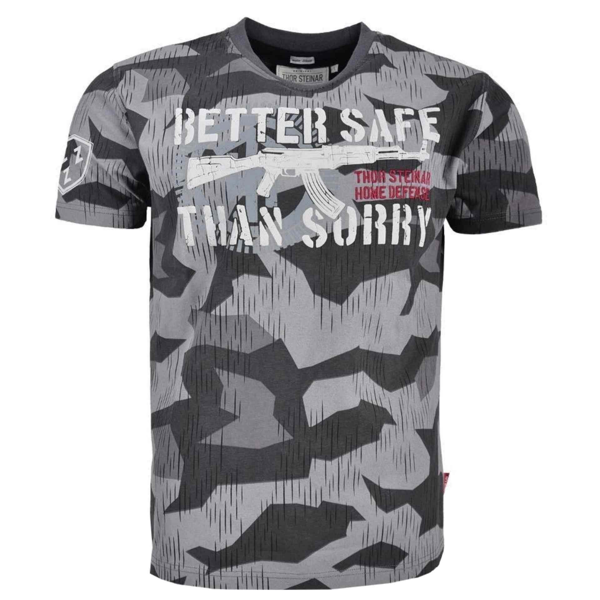 Thor Steinar Herren T-Shirt Better Safe Anthratarn