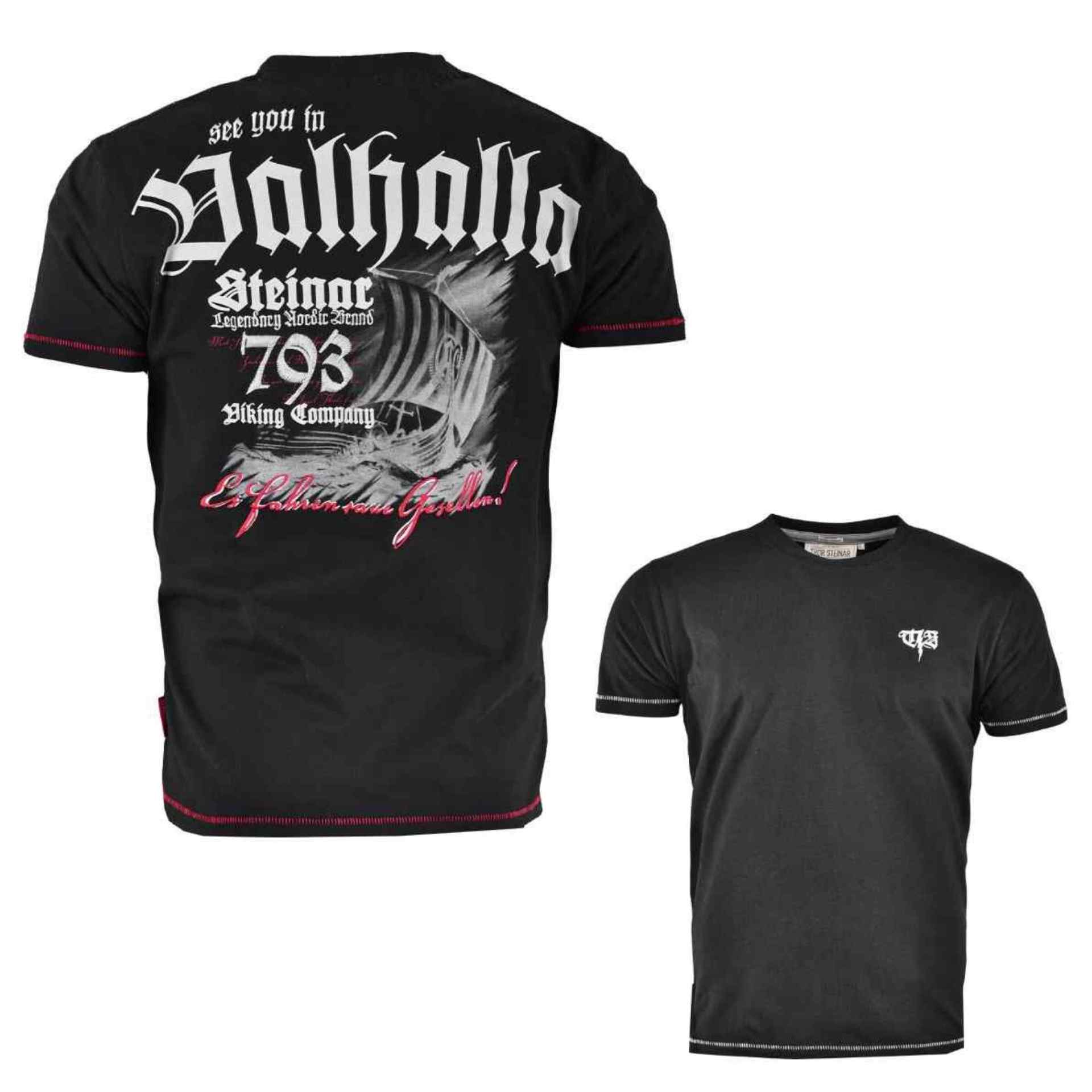 Thor Steinar T-Shirt Selje Schwarz