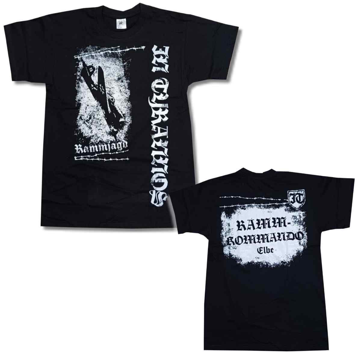 Herren T-Shirt In Tyrannos - Rammjagd Schwarz