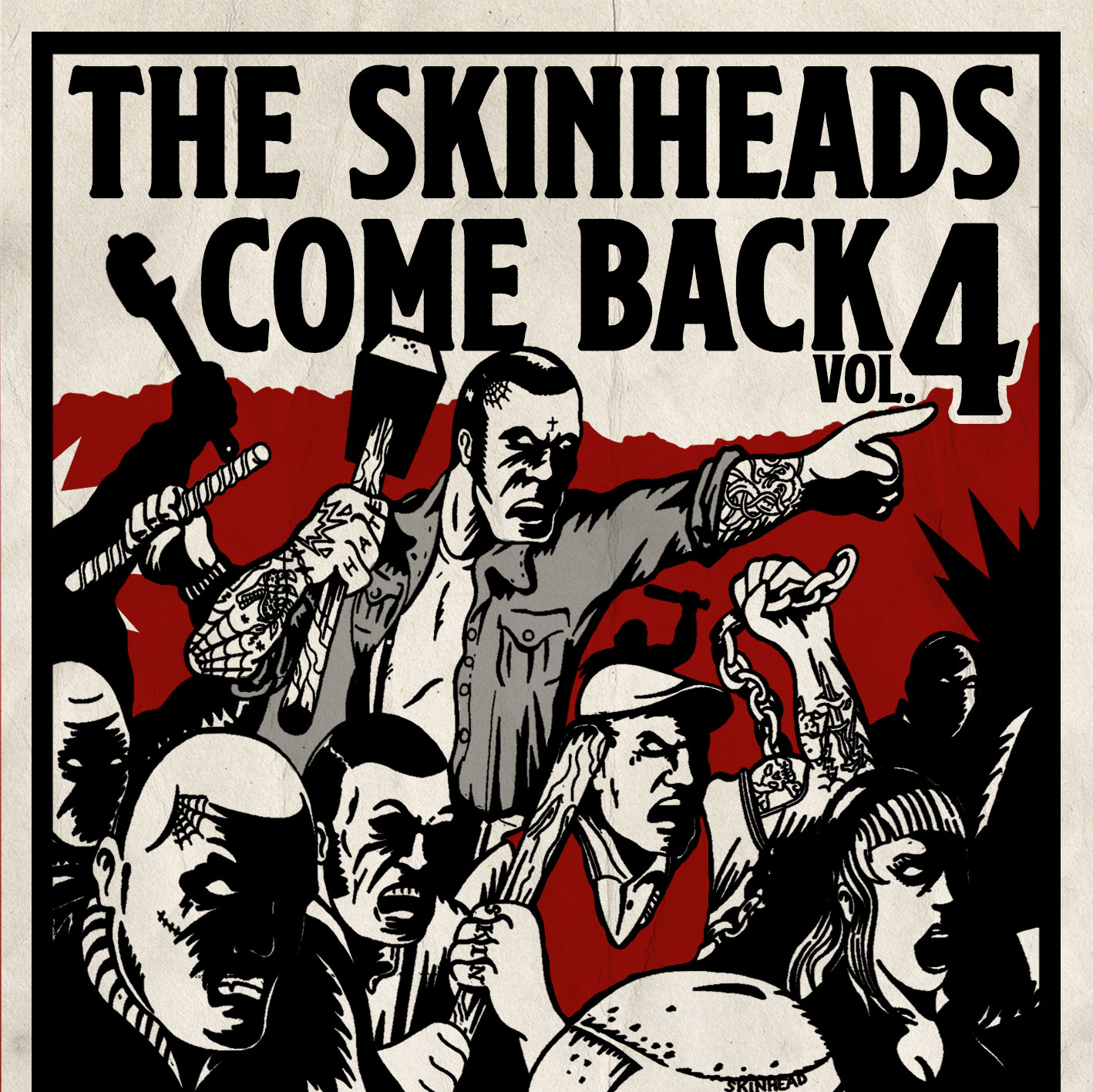 Sampler - The Skinheads come back Vol. 4 CD