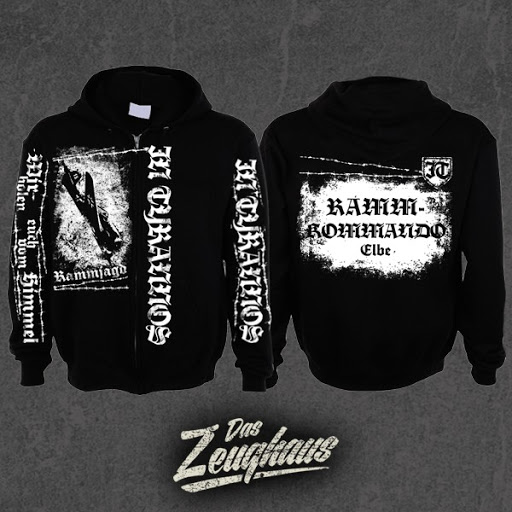 Kapuzenjacke In Tyrannos - Rammjagd Schwarz