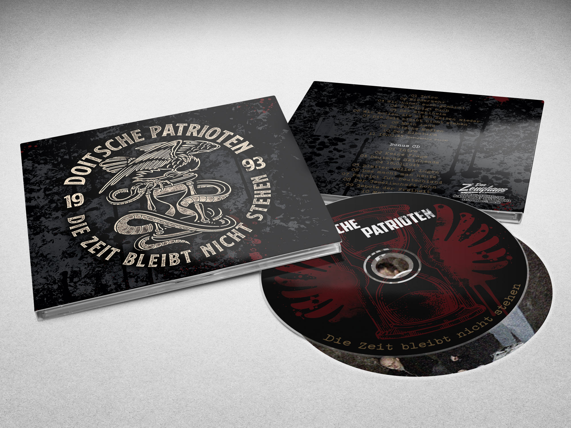 Doitsche Patrioten - Die Zeit bleibt nicht stehen Limitiertes Digipak Doppel CD