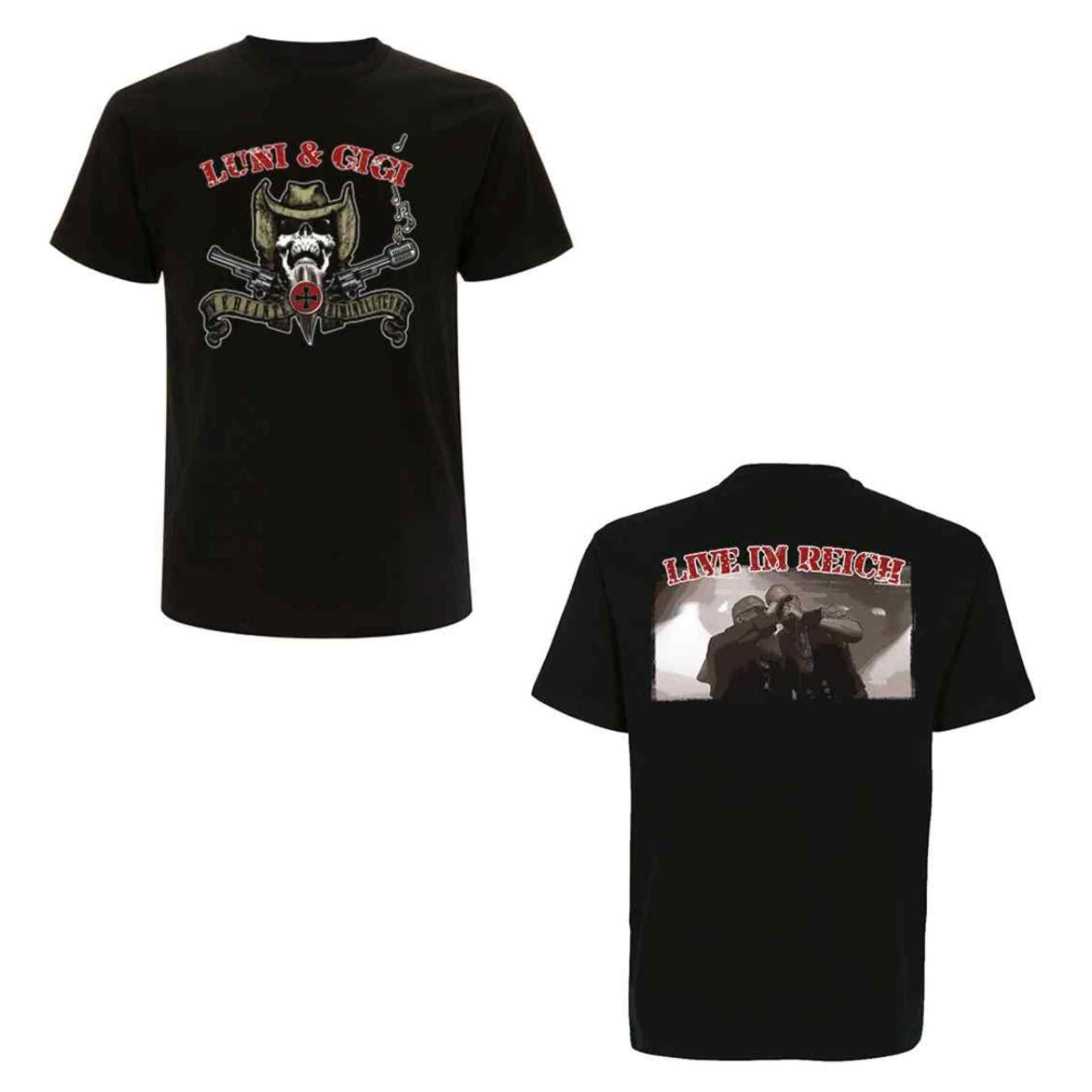T-Shirt Gigi & Luni - Vereinte Kriminelligung - Live im Reich