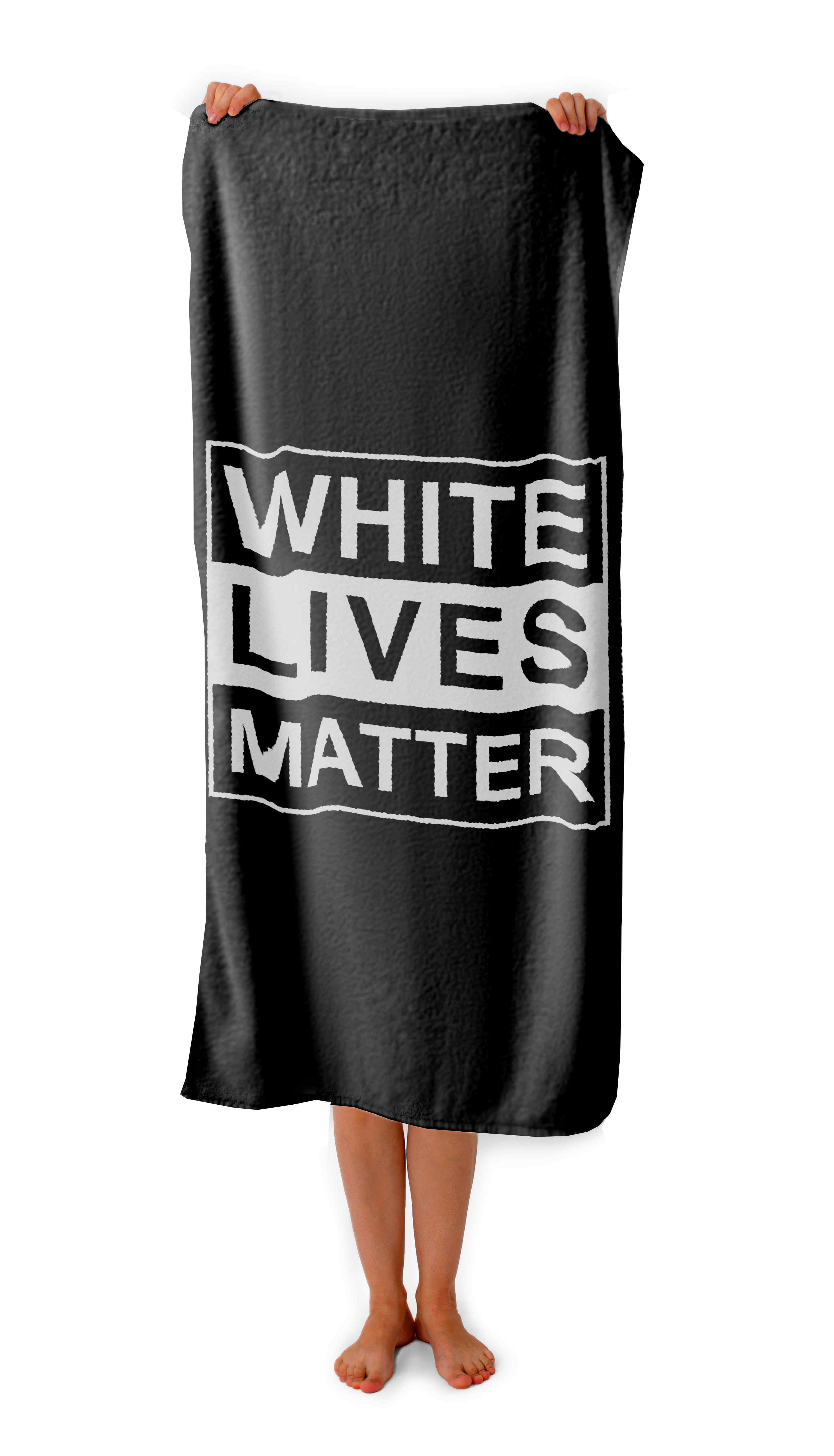 Badehandtuch White Lives Matter