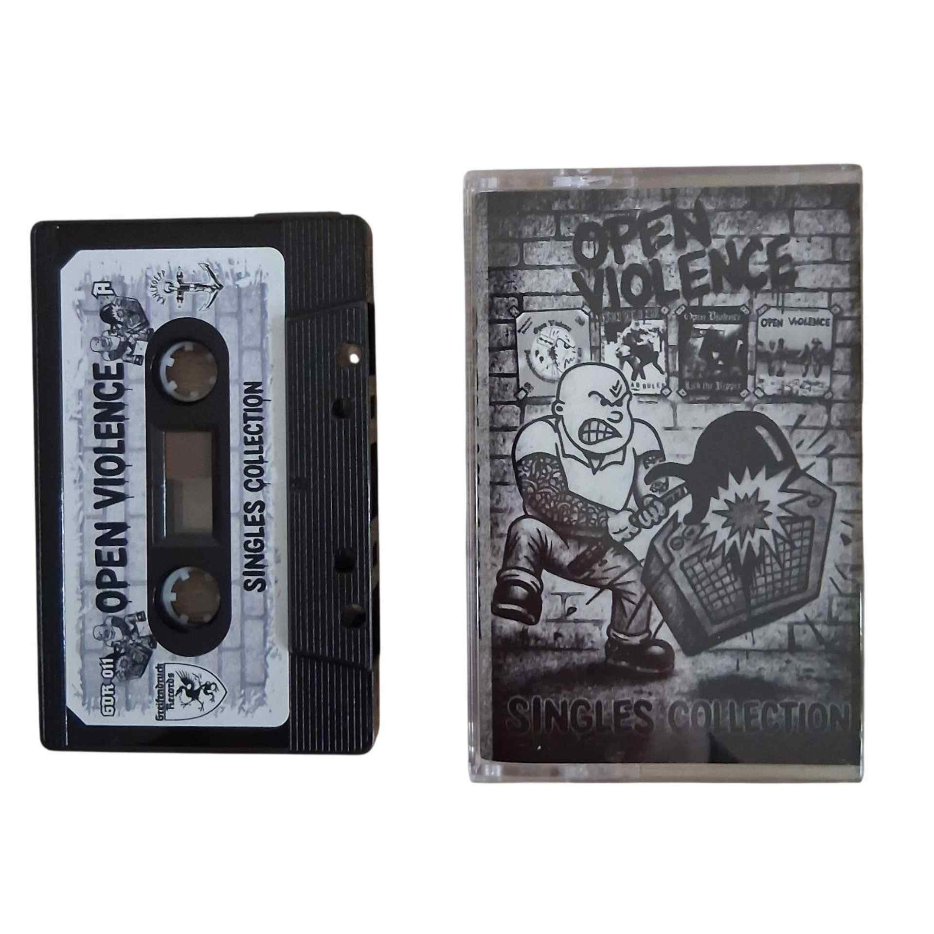 Open Violence - Singles Collection MC (Kassette)