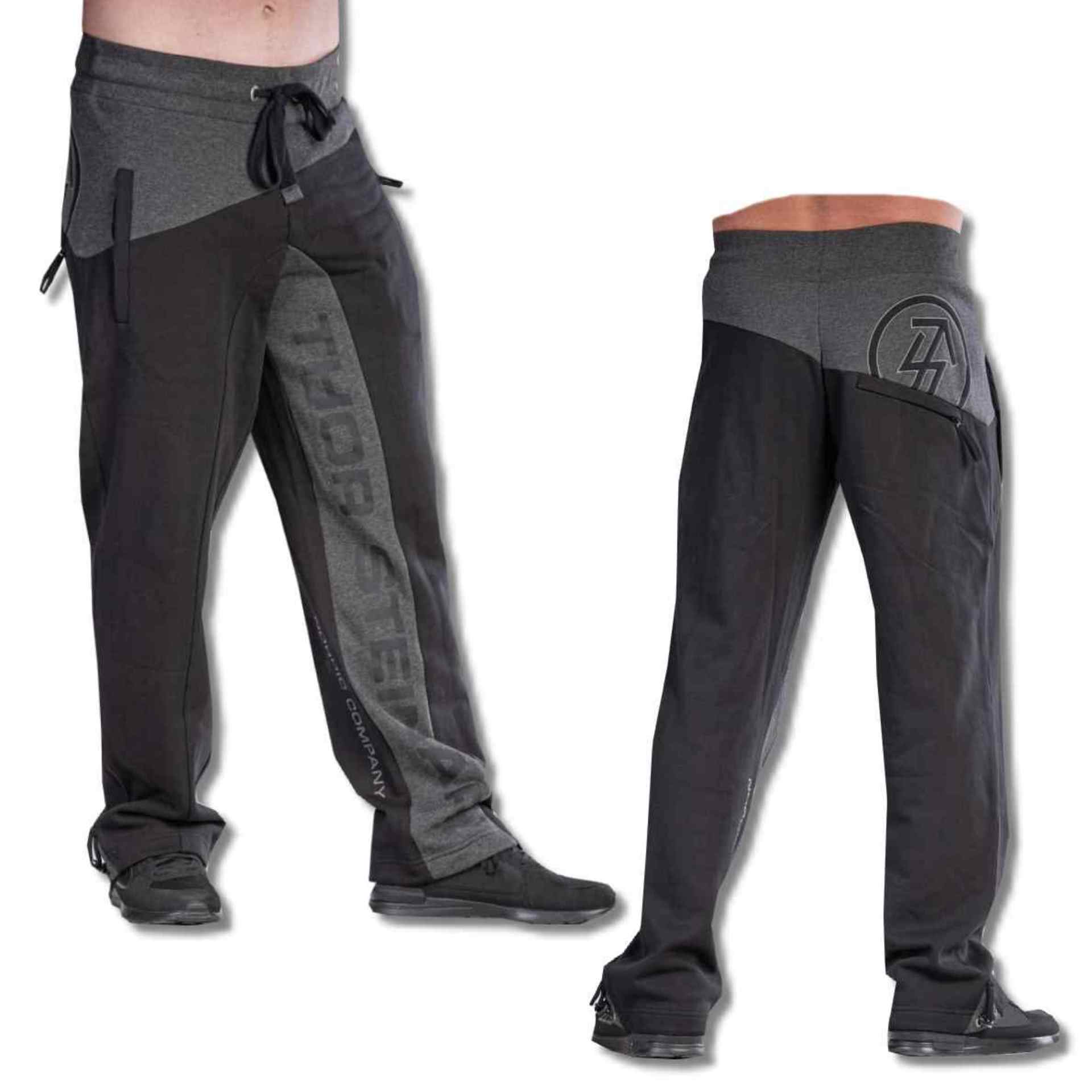 Thor Steinar Trainingshose Bosse Schwarz - Grau Meliert