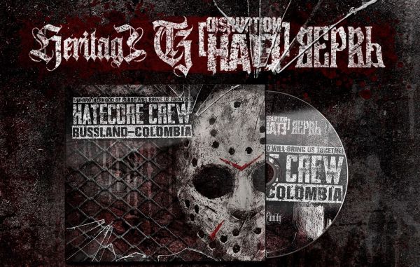 Hatecore Crew - Heritage / Disruption Hate / Verve / Sober Charge - Digipak Split CD