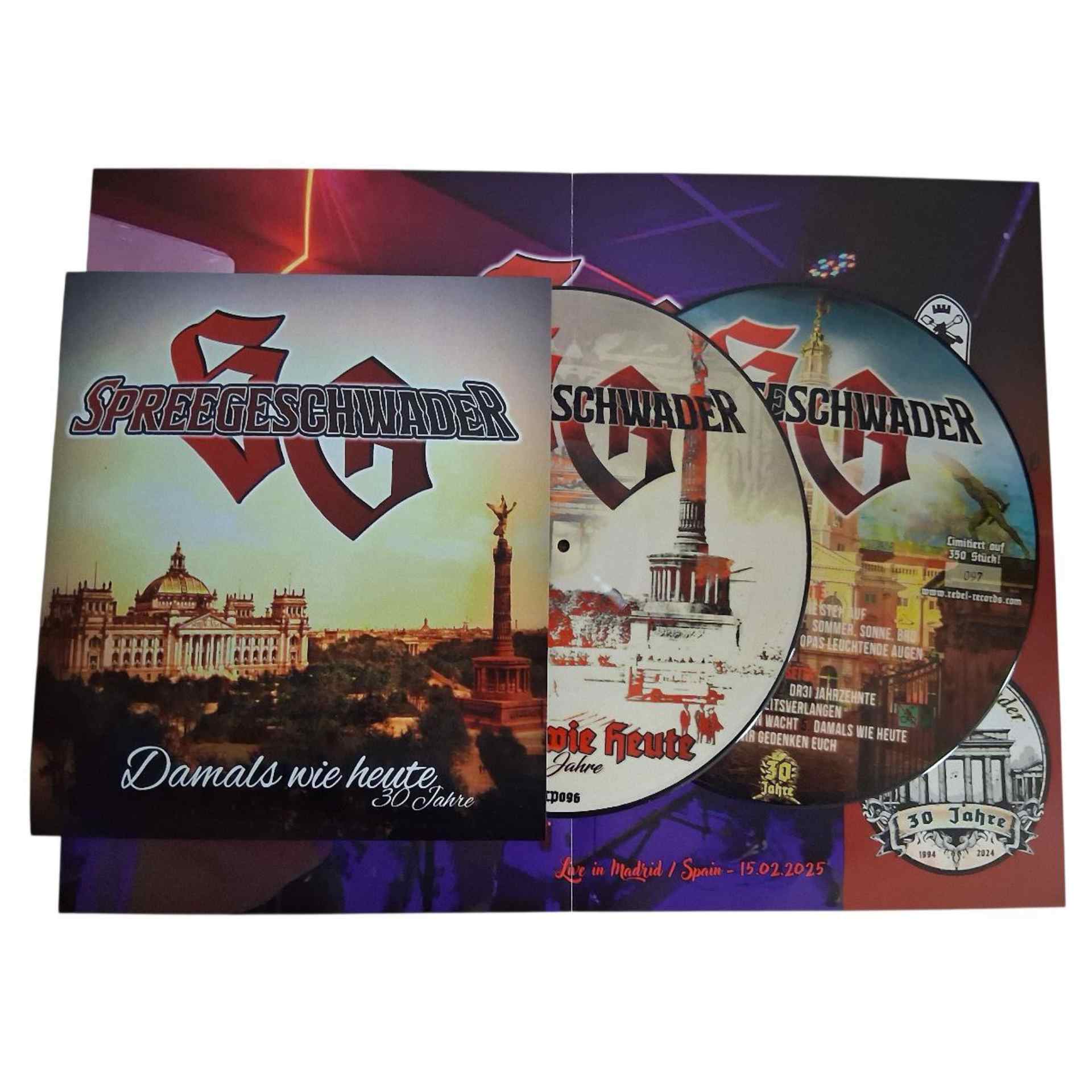 Spreegeschwader - Damals wie Heute Picture LP