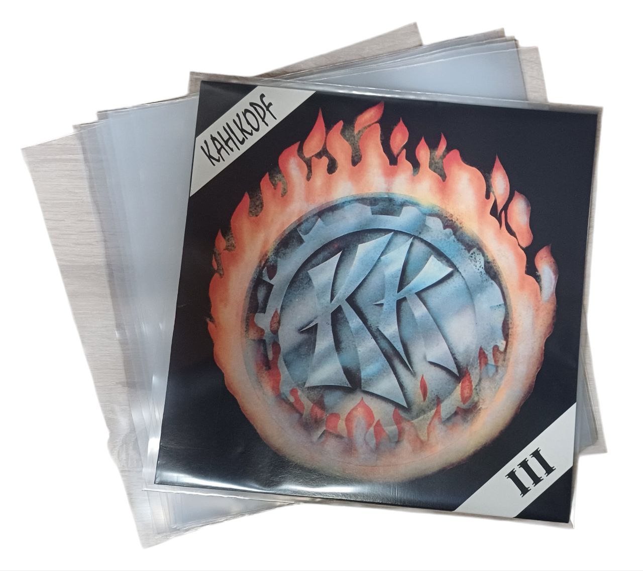 LP Schützhülle 12 Zoll Transparent