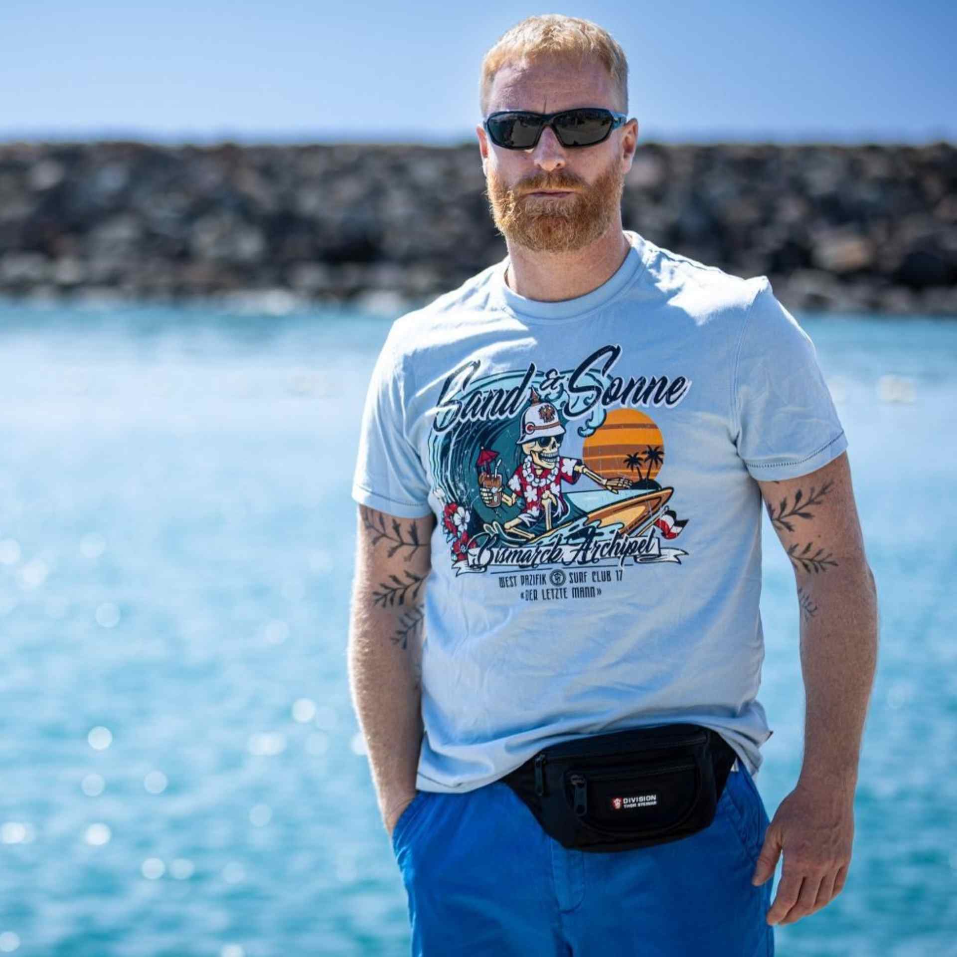 Thor Steinar T-Shirt Sand & Sonne Hellblau