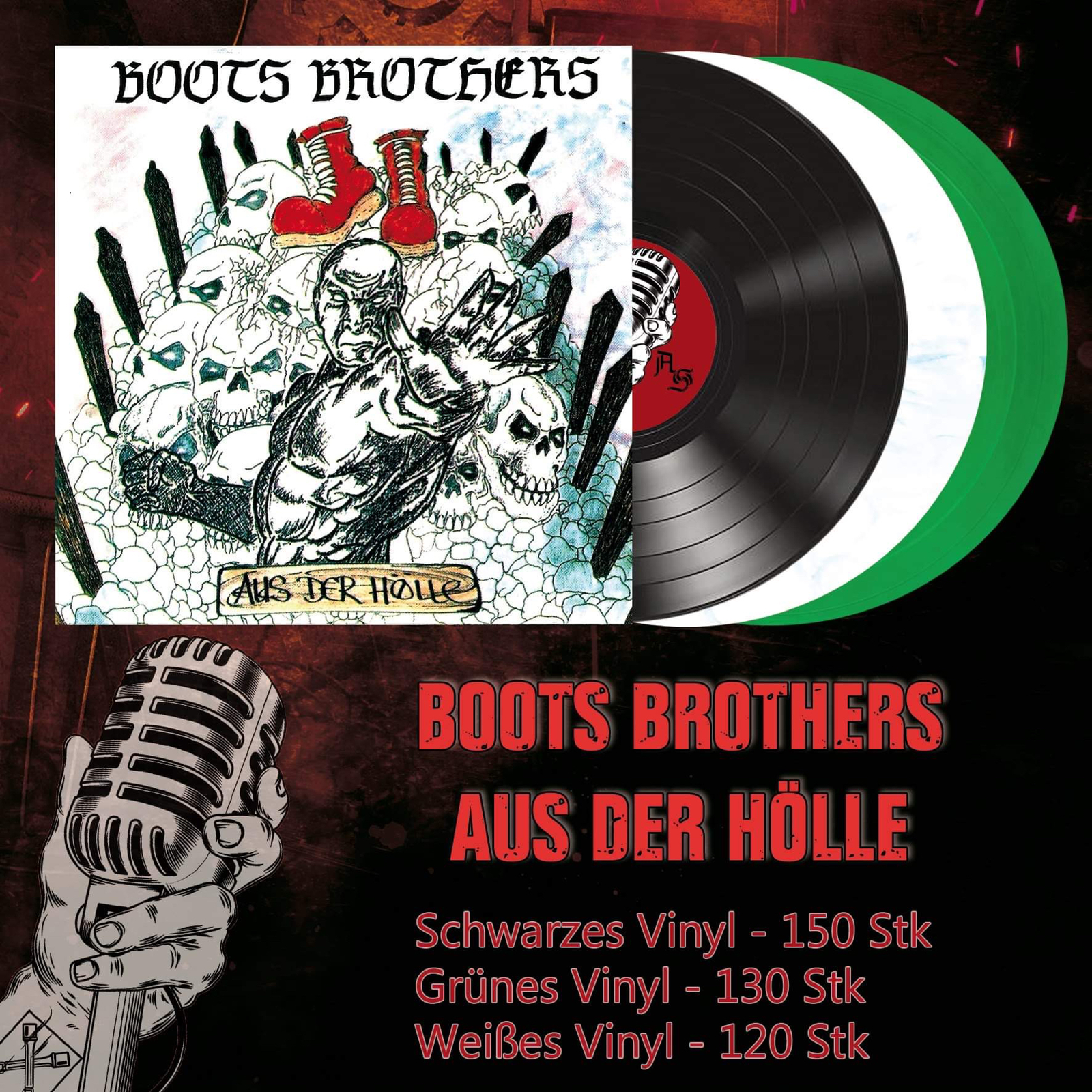 Boots Brothers - Aus der Hölle LP