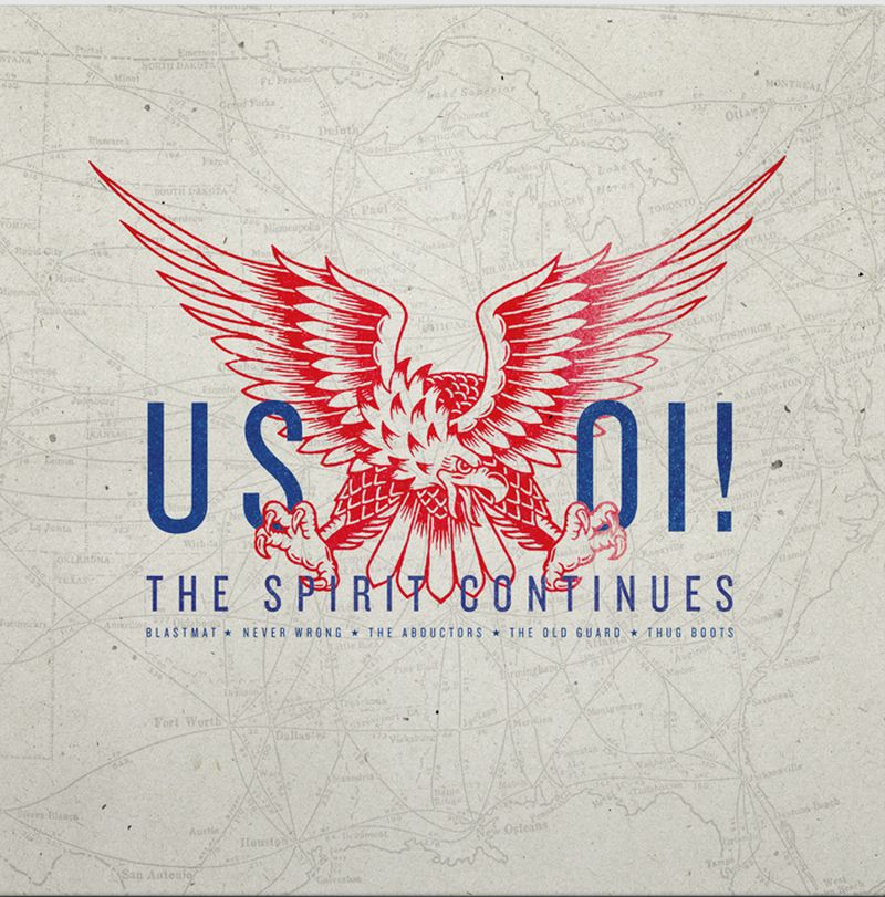 US Oi! The Spirit Continues CD
