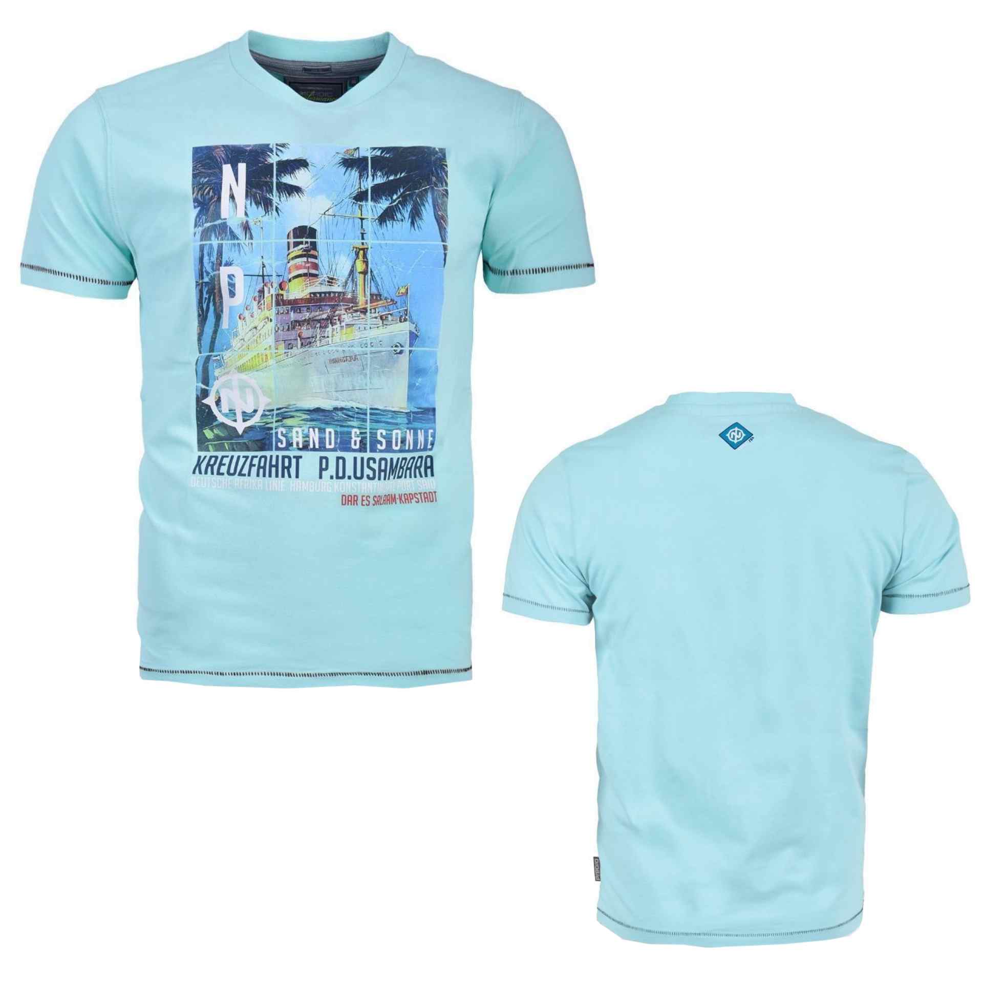Thor Steinar T-Shirt Kreuzfahrt Hellblau