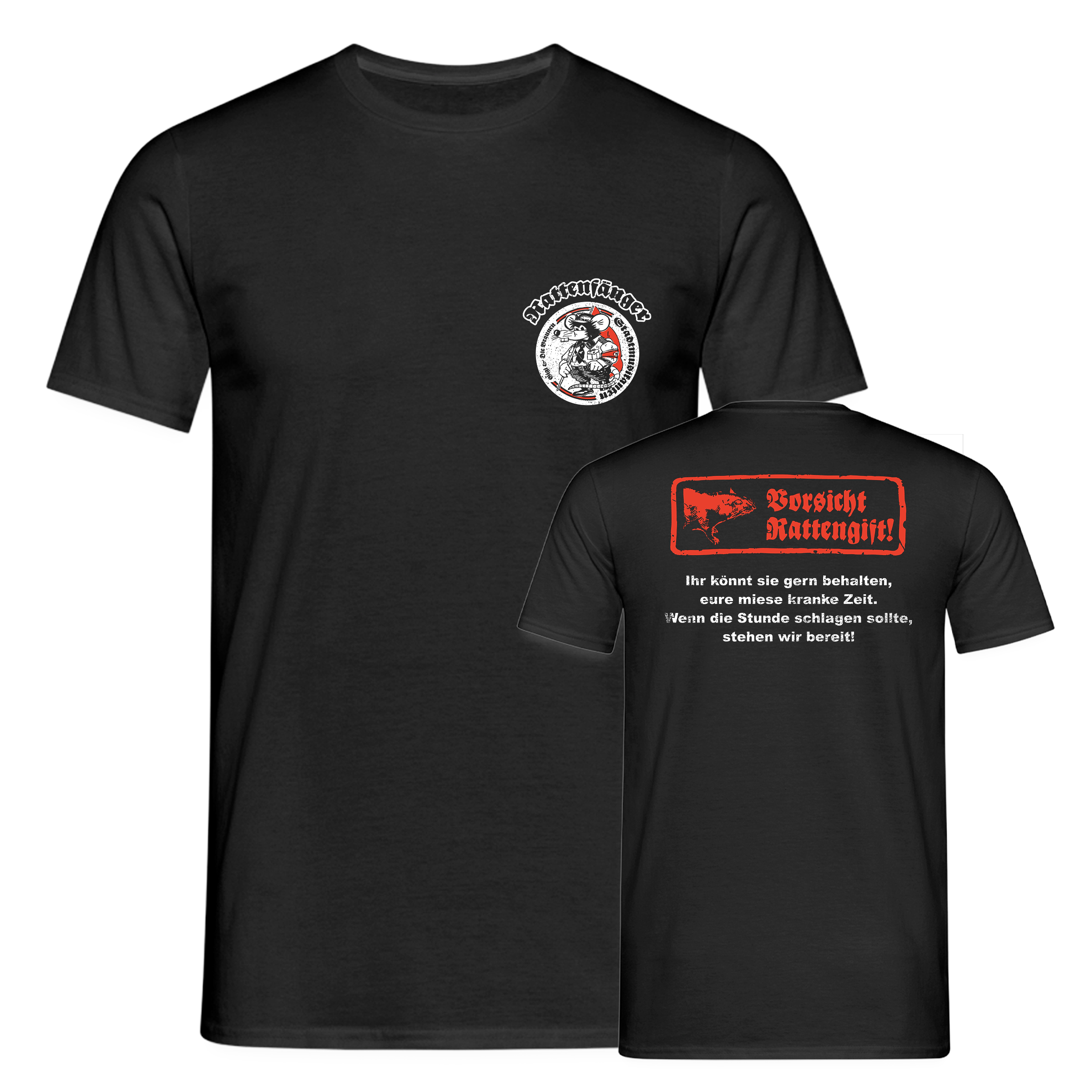 T-Shirt Gigi & die braunen Stadtmusikanten - Rattenfänger