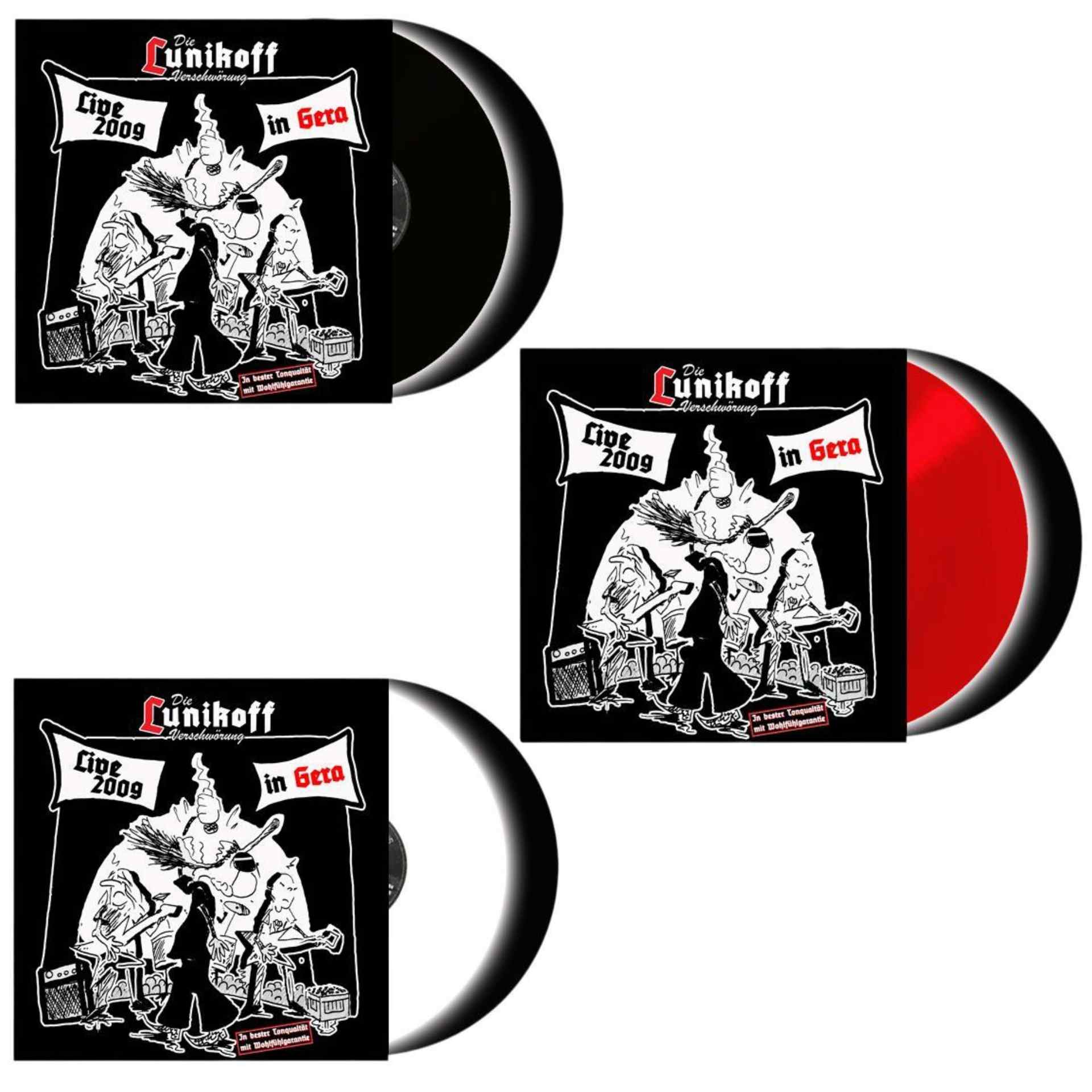 Die Lunikoff Verschwörung - Live 2009 in Gera Doppel LP