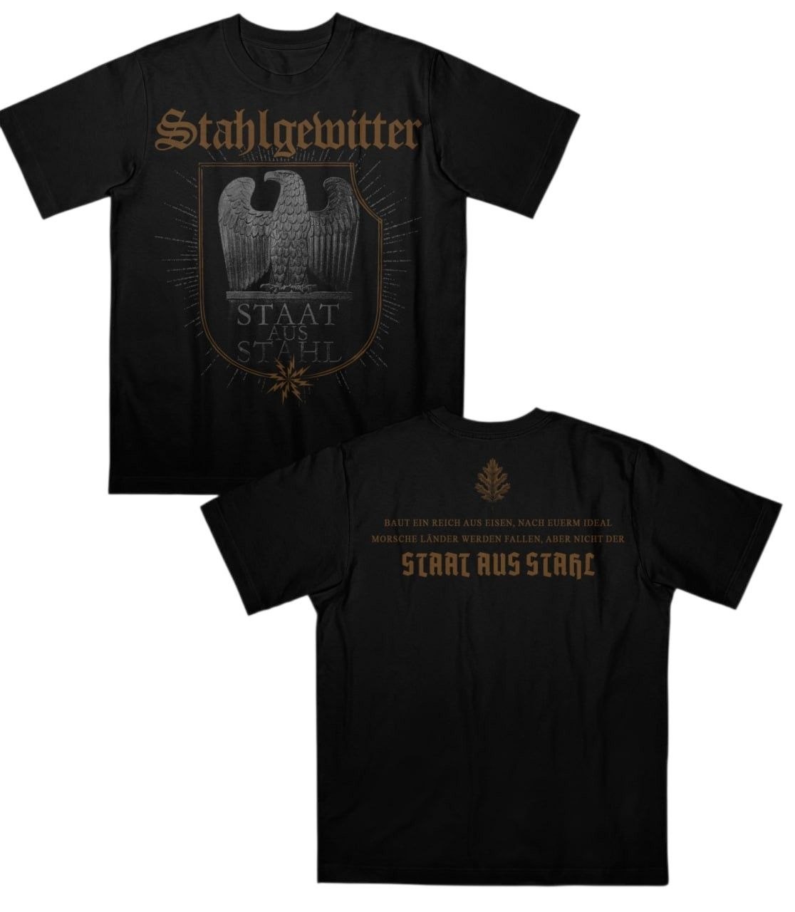 Männer T-Shirt Stahlgewitter - Staat aus Stahl