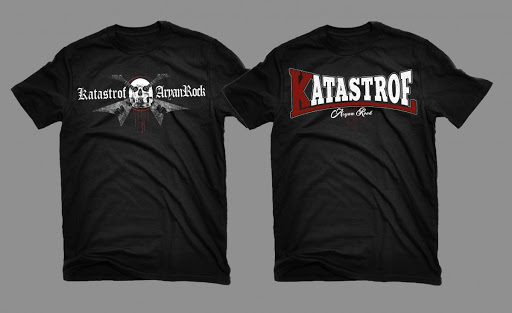 Herren T-Shirt Katastrof - Aryan Rock Schwarz