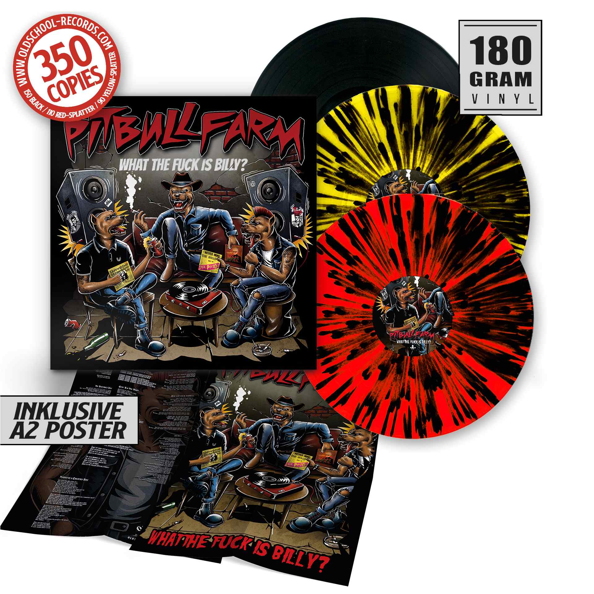 Pitbullfarm - What the fuck is billy? LP