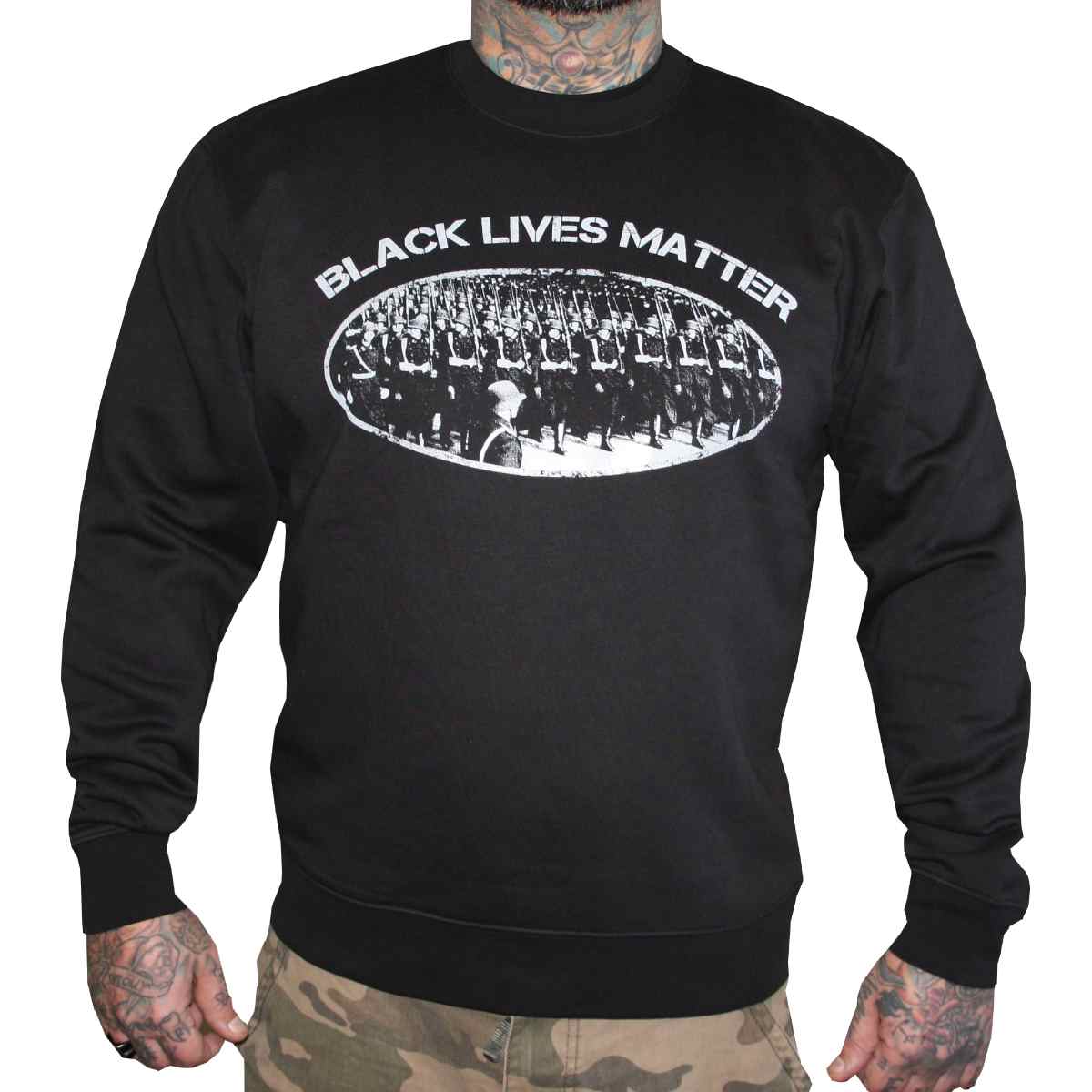 Sweatshirt Black Lives Matter Schwarz