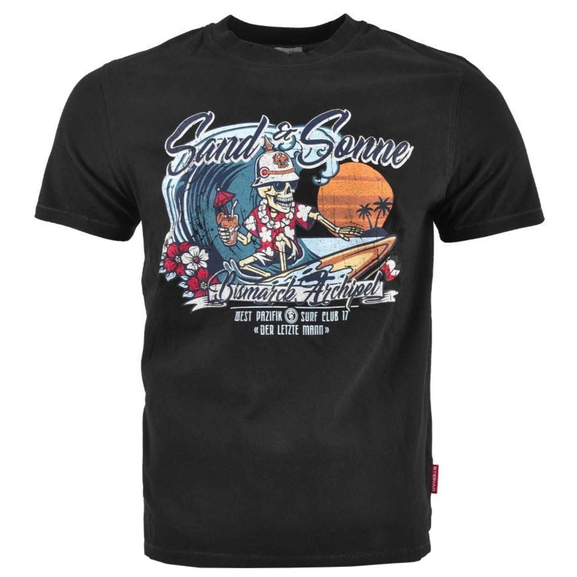 Thor Steinar T-Shirt Sand & Sonne Schwarz