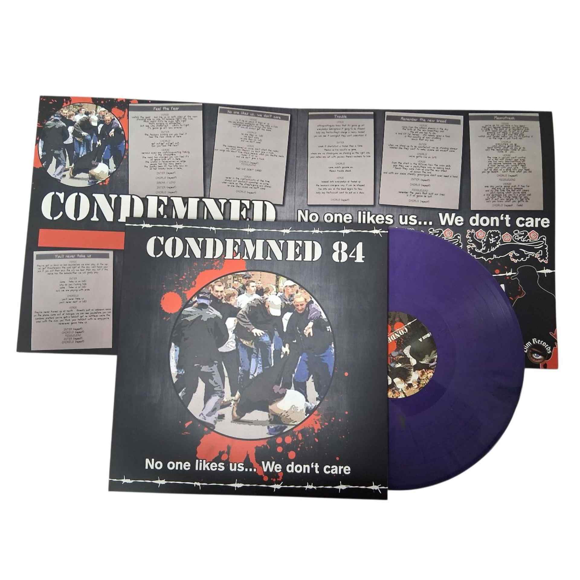 Condemned 84 - No one likes us Klappcover LP