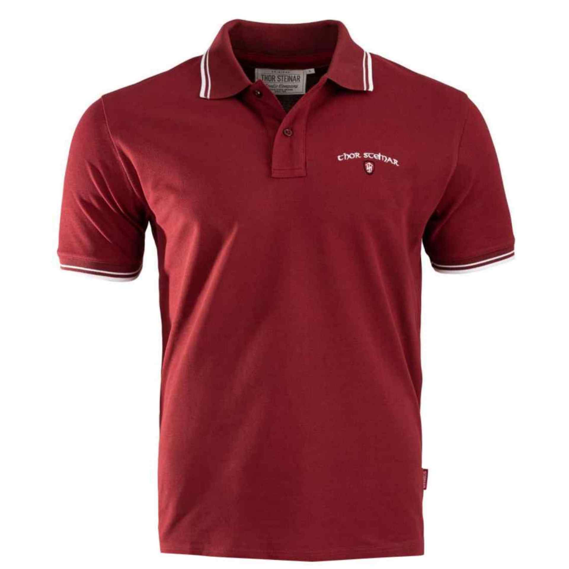 Thor Steinar Poloshirt Gungnir Weinrot
