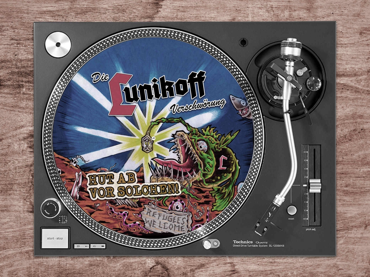 Slipmat Lunikoff Verschwörung - Hut ab vor solchen!