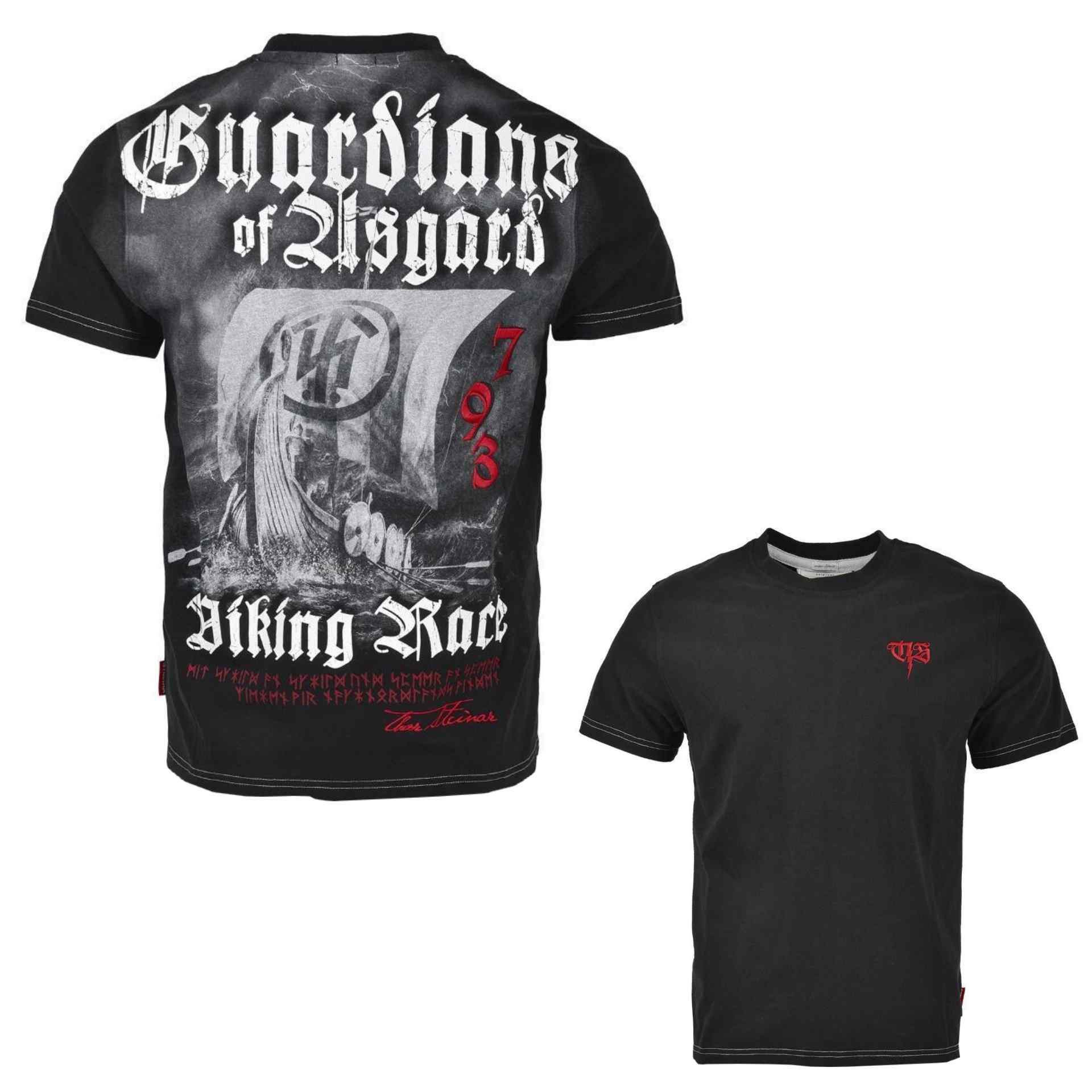 Thor Steinar Herren T-Shirt Guardians Schwarz