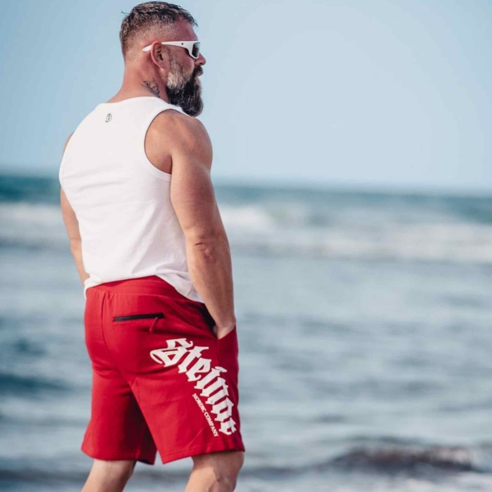 Thor Steinar Sweatshort STEINAR Rot
