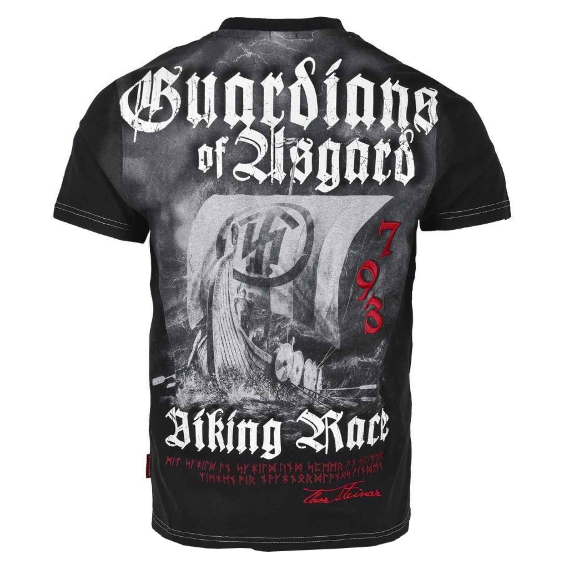 Thor Steinar Herren T-Shirt Guardians Schwarz