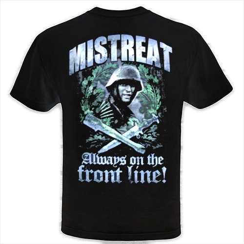 Männer T-Shirt Mistreat Schwarz