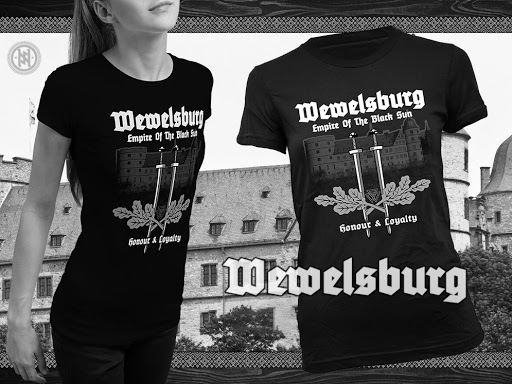 Männer T-Shirt Wewelsburg - Honour & Loyalty Schwarz
