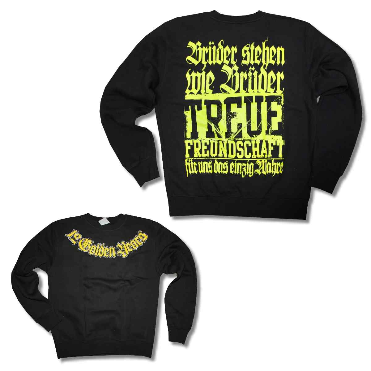 12 Golden Years Sweatshirt Schwarz