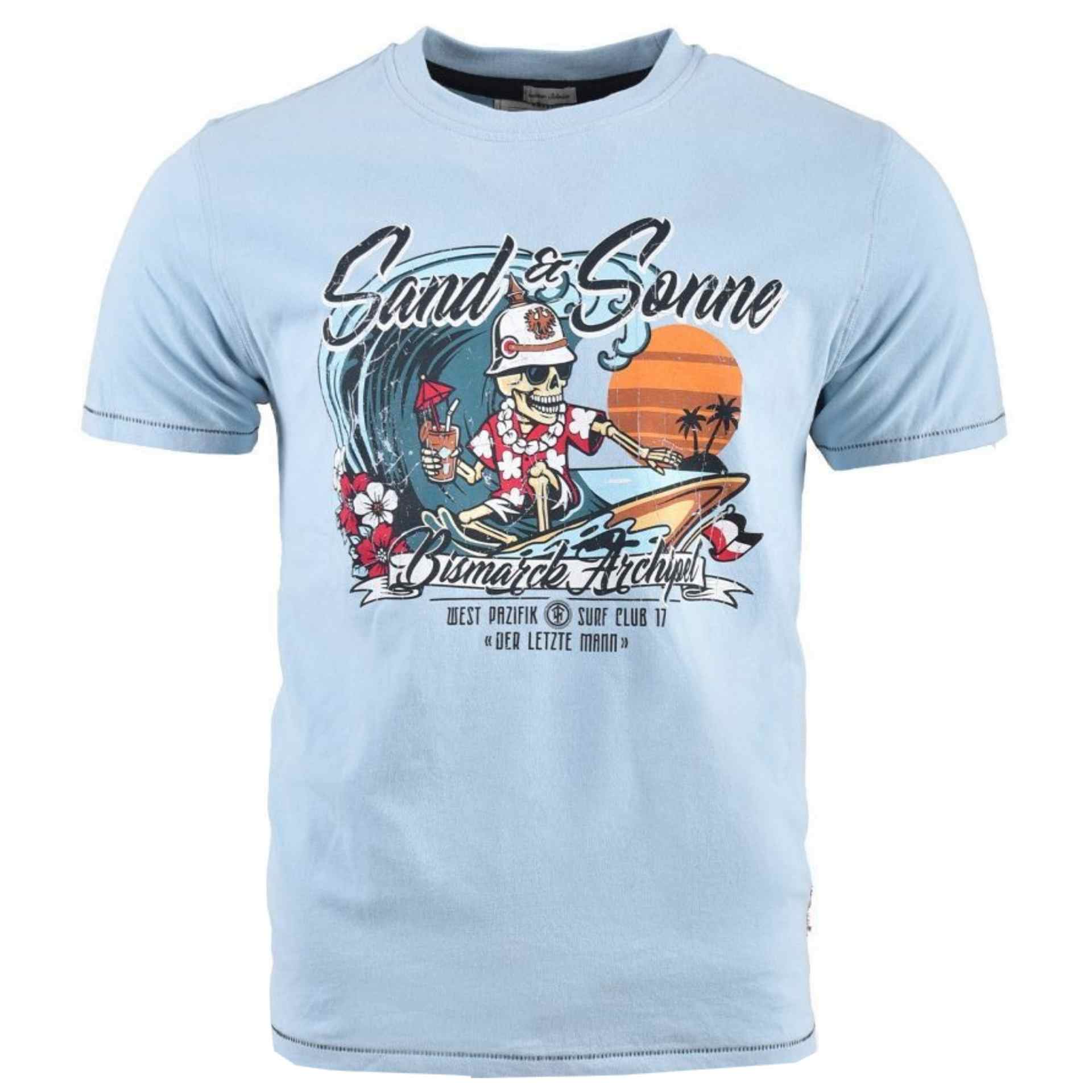 Thor Steinar T-Shirt Sand & Sonne Hellblau