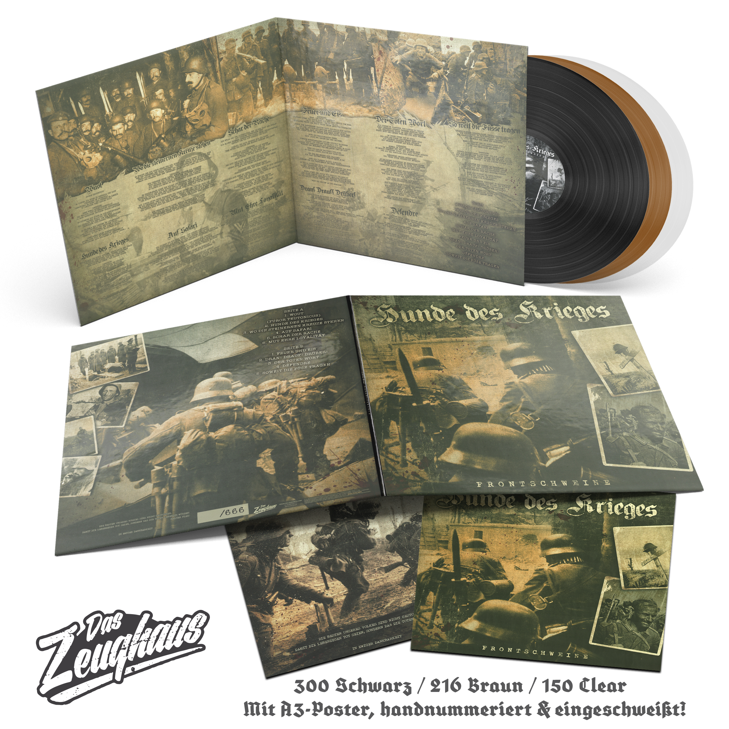 Hunde des Krieges - Frontschweine LP