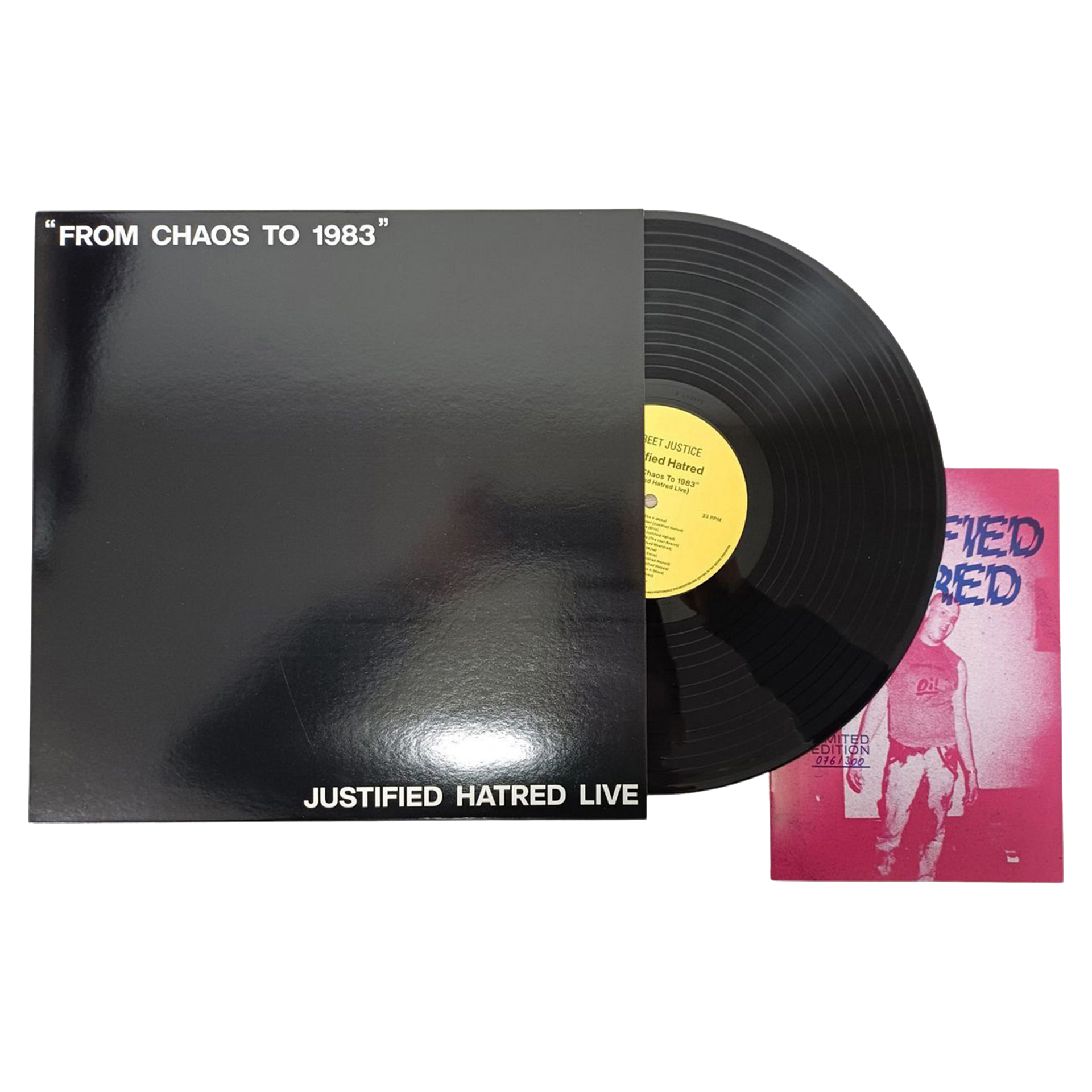 Justified Hatred - From chaos to 1983 ! Live LP