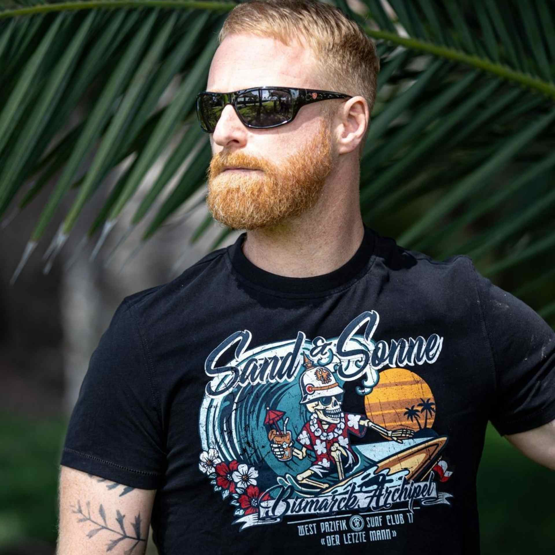 Thor Steinar T-Shirt Sand & Sonne Schwarz