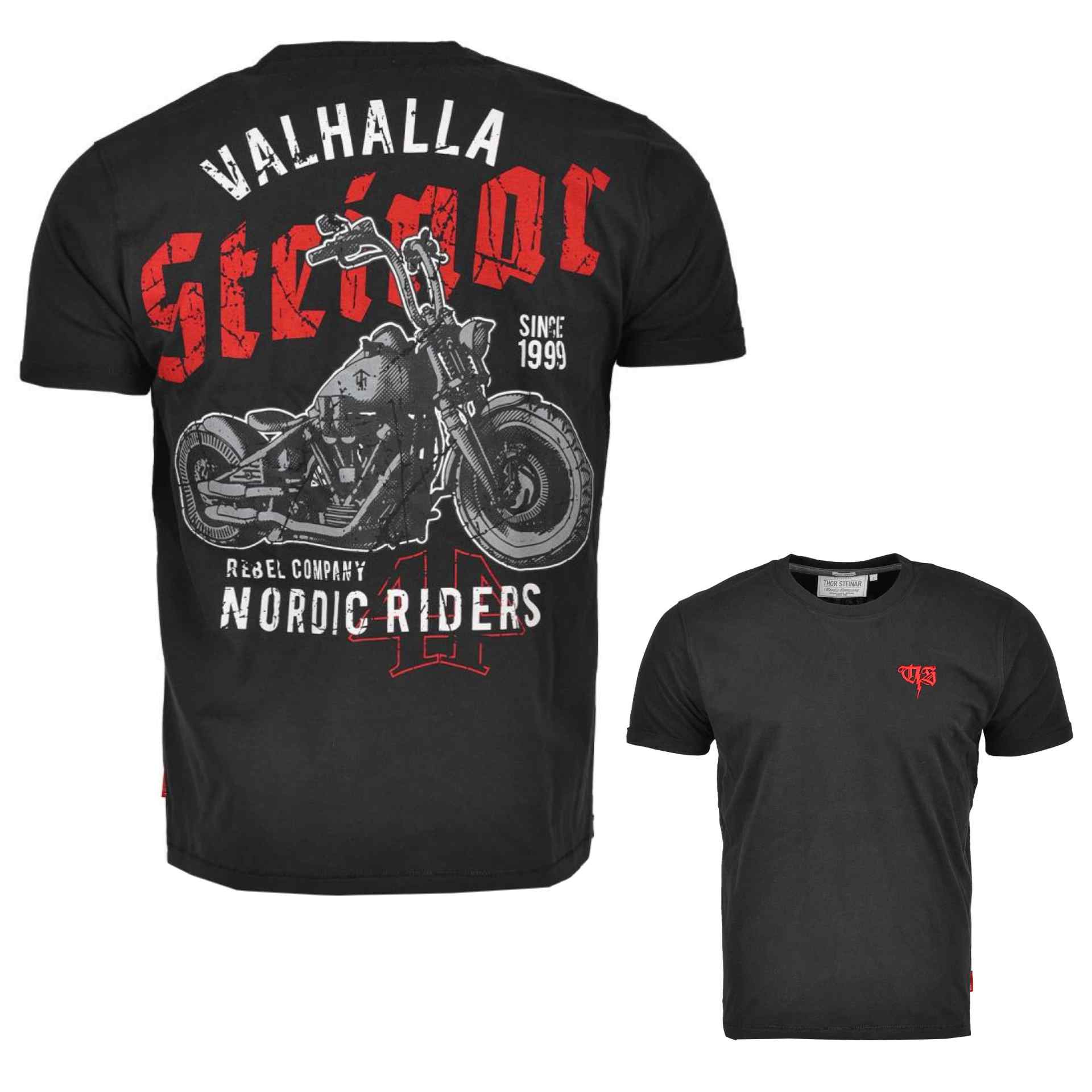 Thor Steinar Herren T-Shirt Atloy Schwarz